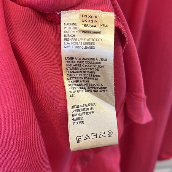 Saturday Sunday NWT Jeanette Maxi Dress Sz XSP pink hi lo - Picture 5 of 9